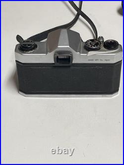 Asahi Pentax Spotmatic 35mm Film Camera Super-Takumar 50mm f/1.4 Lens + Case