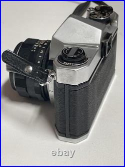 Asahi Pentax Spotmatic 35mm Film Camera Super-Takumar 50mm f/1.4 Lens + Case