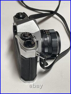 Asahi Pentax Spotmatic 35mm Film Camera Super-Takumar 50mm f/1.4 Lens + Case