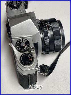 Asahi Pentax Spotmatic 35mm Film Camera Super-Takumar 50mm f/1.4 Lens + Case