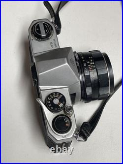 Asahi Pentax Spotmatic 35mm Film Camera Super-Takumar 50mm f/1.4 Lens + Case