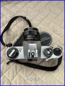 Asahi Pentax Spotmatic SLR Camera with 3 Lenses. FREE SHIPPING
