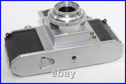 Asahiflex Ia early Japanese SLR camera. Takumar 50mm f3.5 lens. Circa 1953. MINT