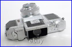 Asahiflex Ia early Japanese SLR camera. Takumar 50mm f3.5 lens. Circa 1953. MINT