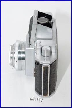 Asahiflex Ia early Japanese SLR camera. Takumar 50mm f3.5 lens. Circa 1953. MINT