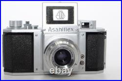 Asahiflex Ia early Japanese SLR camera. Takumar 50mm f3.5 lens. Circa 1953. MINT
