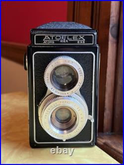 Atoms Atoflex Rex TLR Film Camera 6x6 with 75mm 4.5 Lens Made in France