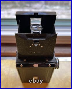 Atoms Atoflex Rex TLR Film Camera 6x6 with 75mm 4.5 Lens Made in France