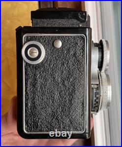 Atoms Atoflex Rex TLR Film Camera 6x6 with 75mm 4.5 Lens Made in France