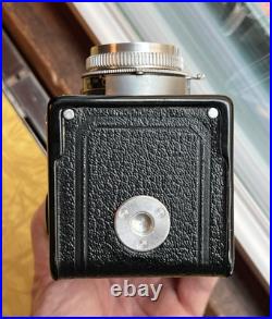 Atoms Atoflex Rex TLR Film Camera 6x6 with 75mm 4.5 Lens Made in France
