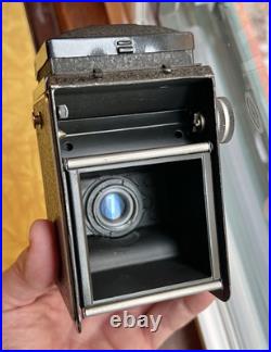 Atoms Atoflex Rex TLR Film Camera 6x6 with 75mm 4.5 Lens Made in France