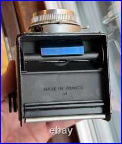 Atoms Atoflex Rex TLR Film Camera 6x6 with 75mm 4.5 Lens Made in France