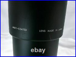 Awesome Vintage Sigma 400mm 15.6 Camera Telephoto Lens Hard Case Canon Ef Eos