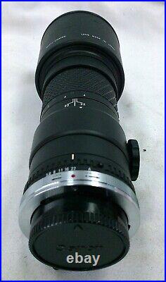 Awesome Vintage Sigma 400mm 15.6 Camera Telephoto Lens Hard Case Canon Ef Eos