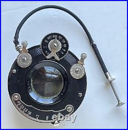 BAUSCH & LOMB vintage camera lens 3 1/4x5 1/2 planatograph f-8 working