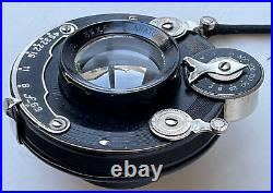 BAUSCH & LOMB vintage camera lens 3 1/4x5 1/2 planatograph f-8 working