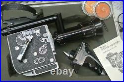 BOLEX H16 M 16mm MOVIE CAMERA WithLens in Case