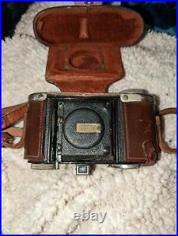 Balda Jubilette Vintage 1938 Folding Camera with 5cm f/2.9 Lens+Compur & Case