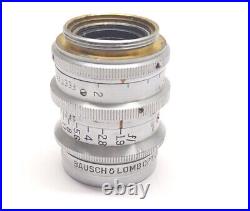 Bausch & Lomb 26mm f/1.9 Animar Balcote Vintage Camera C Mount 16mm Lens