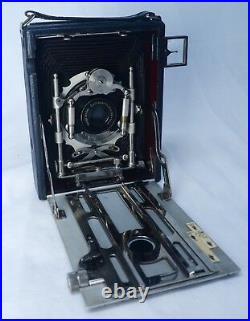 Bausch & Lomb UNICUM Voigtlander Collinear III 120mm Lens Antique Folding Camera