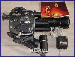 Beaulieu R16 with Angenieux 12-120mm/2.2 Zoom Lens/Charger. Excellent