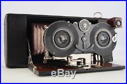 Blair Camera Hawk-Eye Stereo Camera 3.5x3.5 Inch With Goerz Dagor 120mm f/6.8 Lens