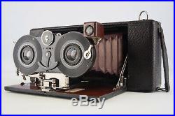 Blair Camera Hawk-Eye Stereo Camera 3.5x3.5 Inch With Goerz Dagor 120mm f/6.8 Lens