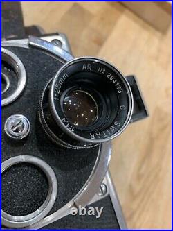 Bolex 16mm camera with 1.4 25mm lens switar