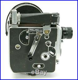 Bolex H16 Camera 1946/47 With Two Lenses. Tested Speeds. All Works