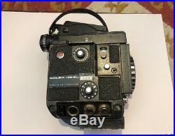 Bolex H16 El Mk. 2 1978 movie Camera Vario Switar Lense + Accessories