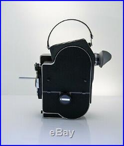 Bolex H16 Super 16 Rex-5 with 13x Viewfinder, Kern f/1.4 50mm lens, plus film