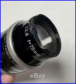 Bolex h16 reflex 16mm Film Camera with 3 Lenses