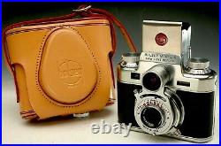 Bolsey Model C Twin Lens Reflex Camera Tlr Wollensak Lens Rare