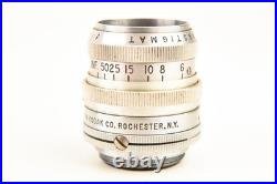 C Mount Kodak Anastigmat 25mm f/1.9 Motion Picture Cine Lens Vintage V20