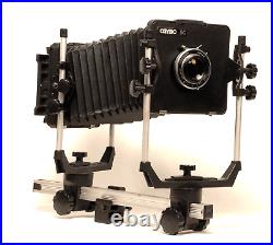 CAMBO SC 4x5 camera + 2 Bellows GSC Chicago Ser. III 10 in. Lens Holders & MORE