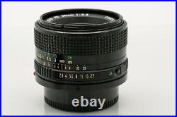 CANON 28mm f2.8 NEW FD mount vintage wideangle manual lens 80s camera old film