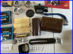 CELEBRITY Pentax Asahi Vivitar Yashiga Sparks lens Vintage Camera acc lot 1C24