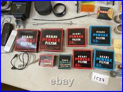 CELEBRITY Pentax Asahi Vivitar Yashiga Sparks lens Vintage Camera acc lot 1C24 CELEBRITY Pentax Asahi Vivitar Yashiga Sparks lens Vintage Camera acc lot 1C24