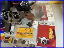 CELEBRITY Pentax Asahi Vivitar Yashiga Sparks lens Vintage Camera acc lot 1C24 CELEBRITY Pentax Asahi Vivitar Yashiga Sparks lens Vintage Camera acc lot 1C24