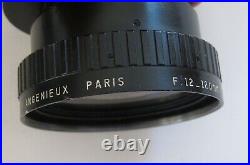 CINEMA PRODUCTS CP 16 16MM MOVIE CAMERA with ANGENIEUX 12-120mm f2.2 ZOOM LENS