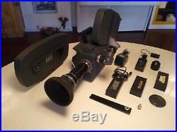 CP-16R Super 16mm camera with built in video tap two 400ft mags & 12-120 Ang. Lens