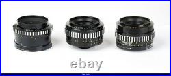 Camera Edixa Rex D Lens Shneider 28mm 35mm 50mm 50mm 50mm 135mm Set