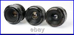 Camera Edixa Rex D Lens Shneider 28mm 35mm 50mm 50mm 50mm 135mm Set