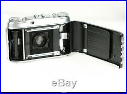 Camera Folding 6x6 RF Agfa Super Isolette lens Solinar 3.5/75mm Casse Mint