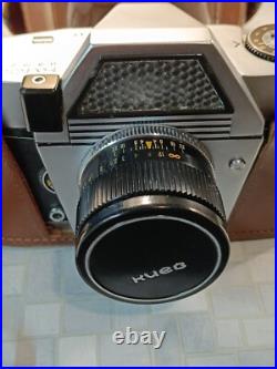 Camera Kiev 10 Avtomat+2 Lens Yupiter-11 4/135 & Gelios-81 2/50. Vintage. Case