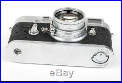 Camera Leica M3 Lens Leitz Summicron 2/5cm Mint-