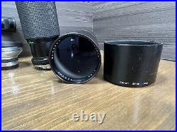 Camera Lens + Filter Lot For Parts or Repair / Untested AS/IS Vintage Mamiya