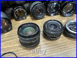 Camera Lens + Filter Lot For Parts or Repair / Untested AS/IS Vintage Mamiya