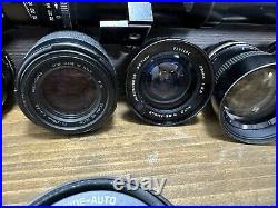 Camera Lens + Filter Lot For Parts or Repair / Untested AS/IS Vintage Mamiya