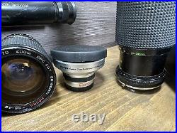 Camera Lens + Filter Lot For Parts or Repair / Untested AS/IS Vintage Mamiya